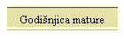 Godi�njica mature