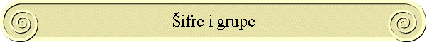 �ifre i grupe