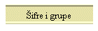 �ifre i grupe