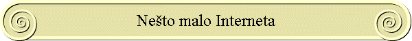 Ne�to malo Interneta